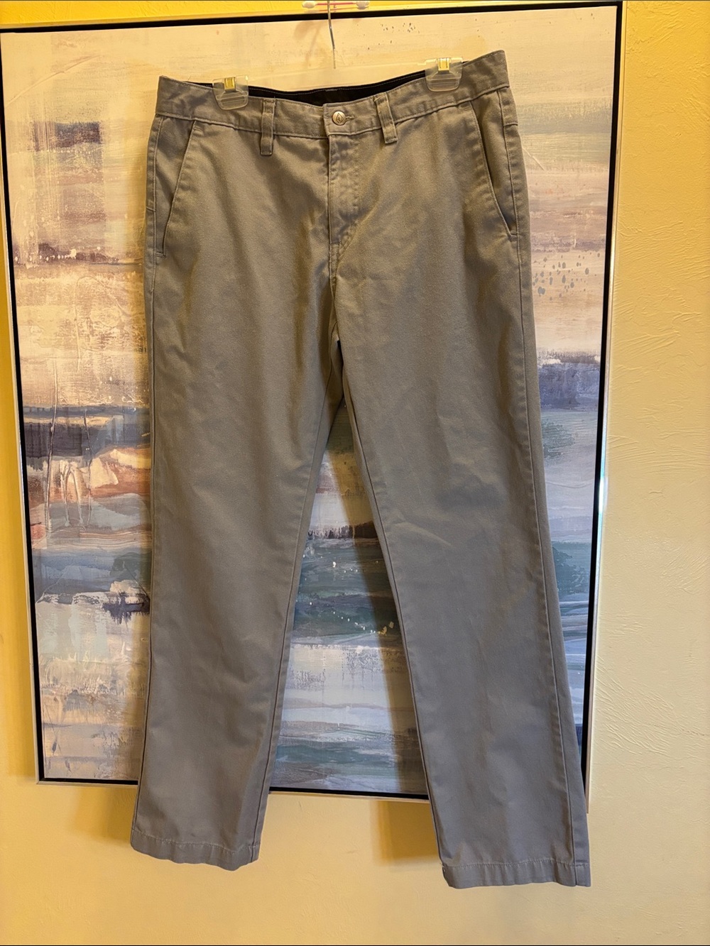 Volcom Men's Gray Chino Pants